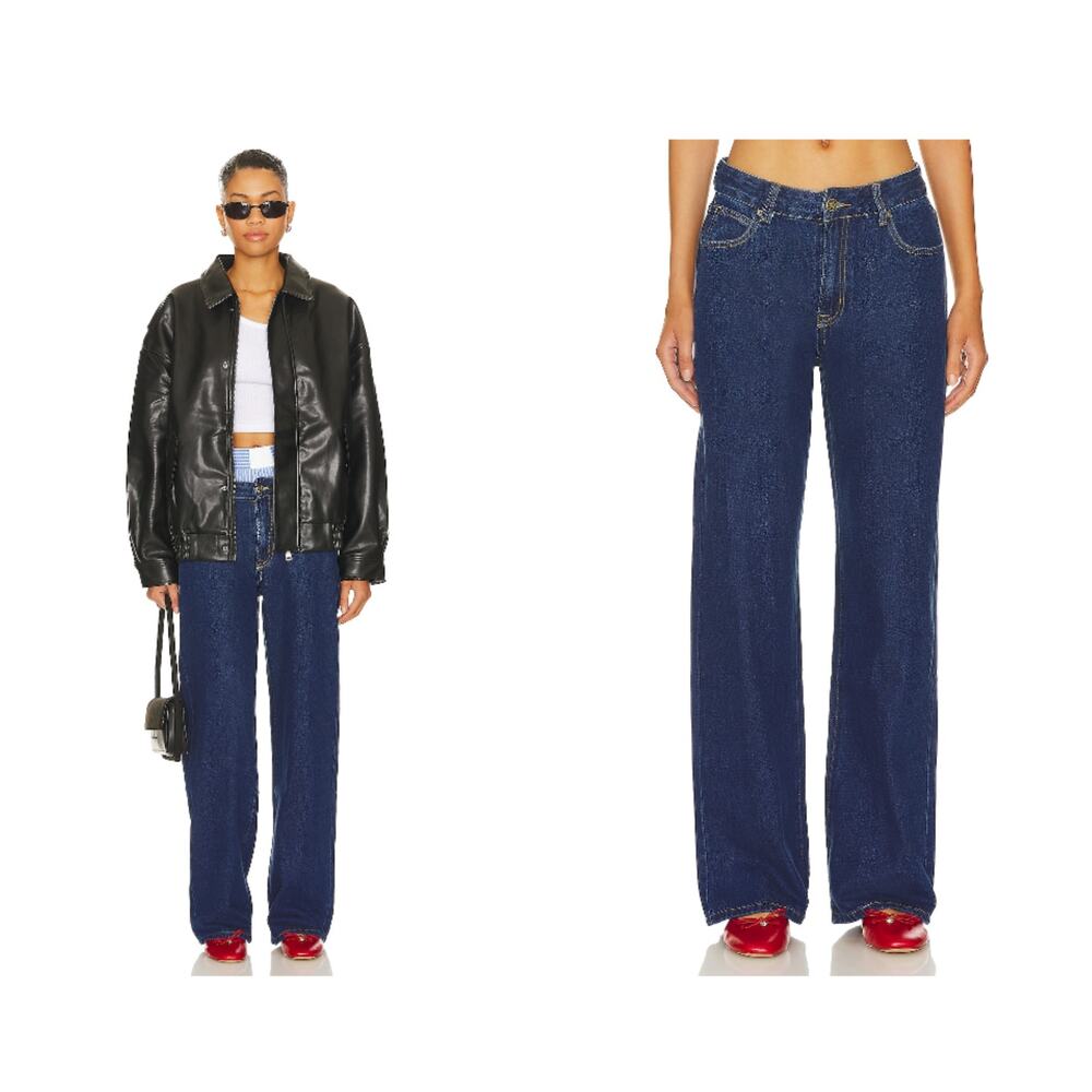 LIONESS Top Model Jean in Dark Denim